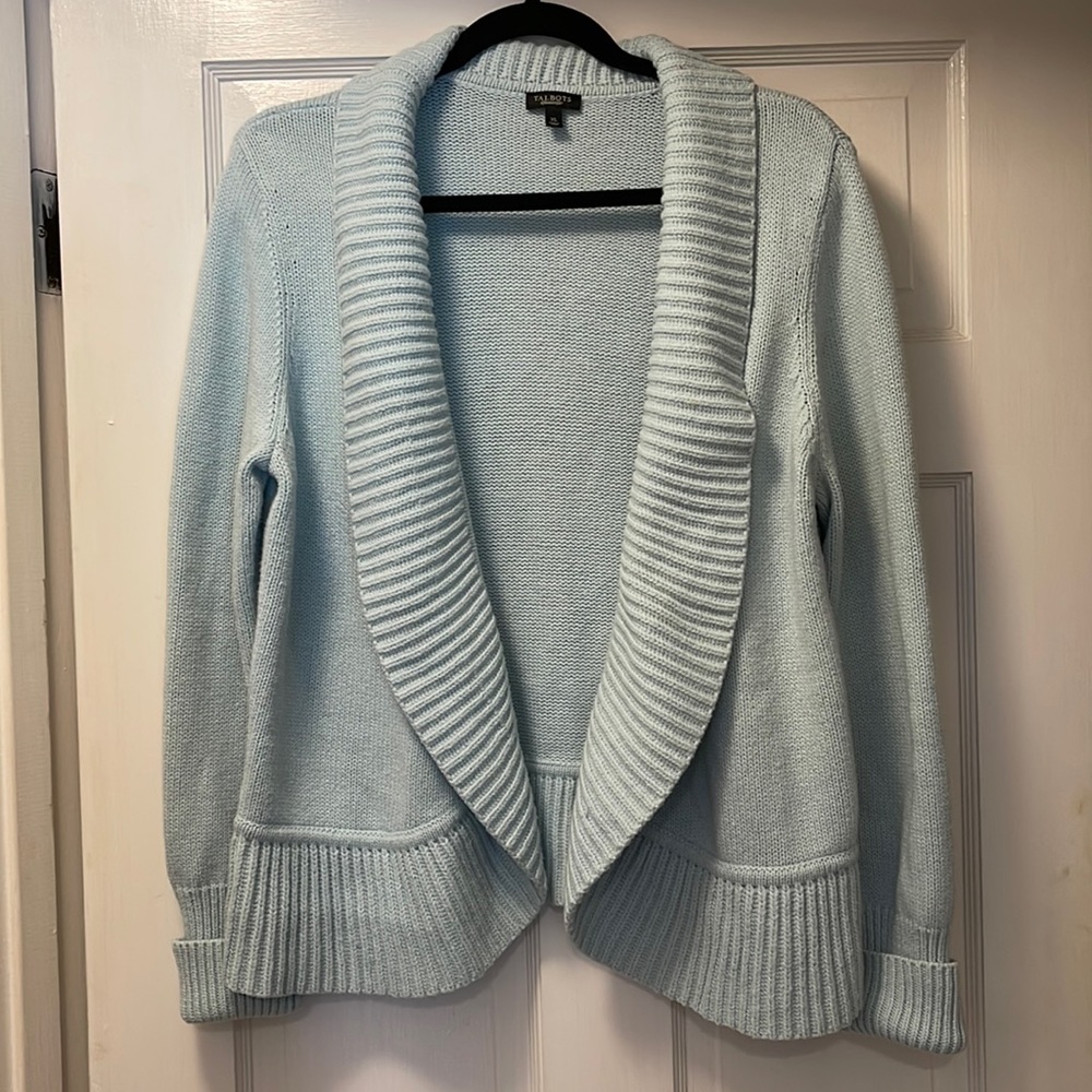 Sky blue Talbots sweater XL
